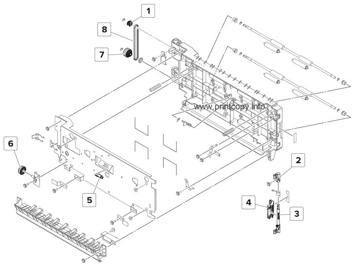 Parts Catalog > Lexmark > XC9245 > page 16
