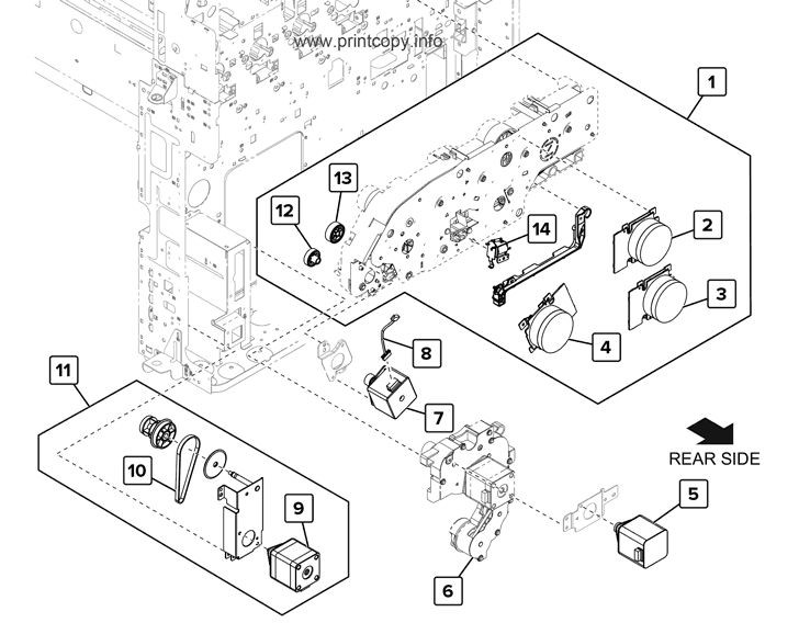Parts Catalog > Lexmark > XC9245 > page 28