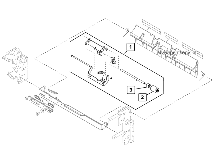 Parts Catalog > Lexmark > XC9245 > page 43