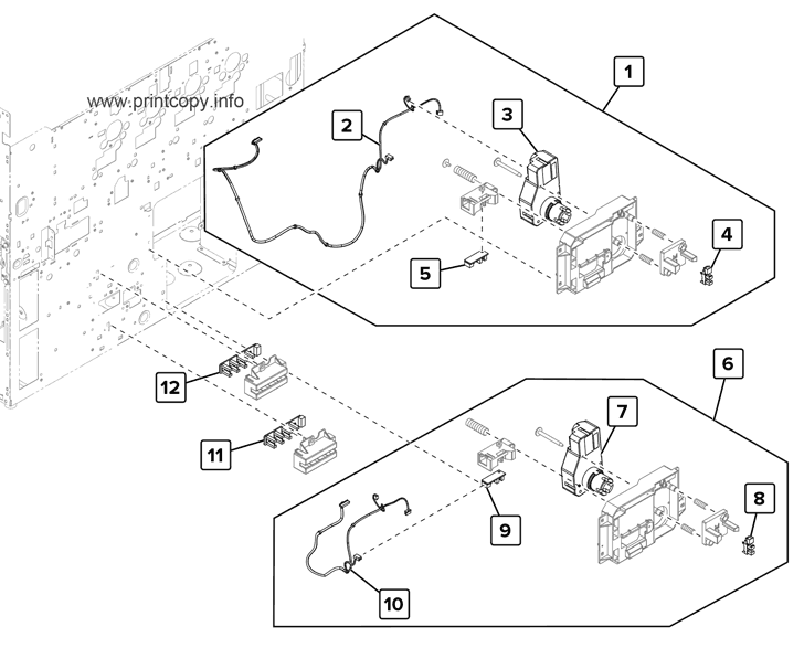 Parts Catalog > Lexmark > XC9245 > page 45