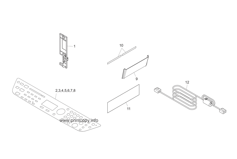 Parts Catalog > Kyocera > KM2820 > page 16