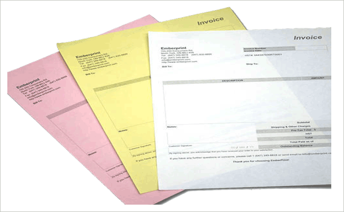 Full color 3 part carbonless forms : PrintIt4Less