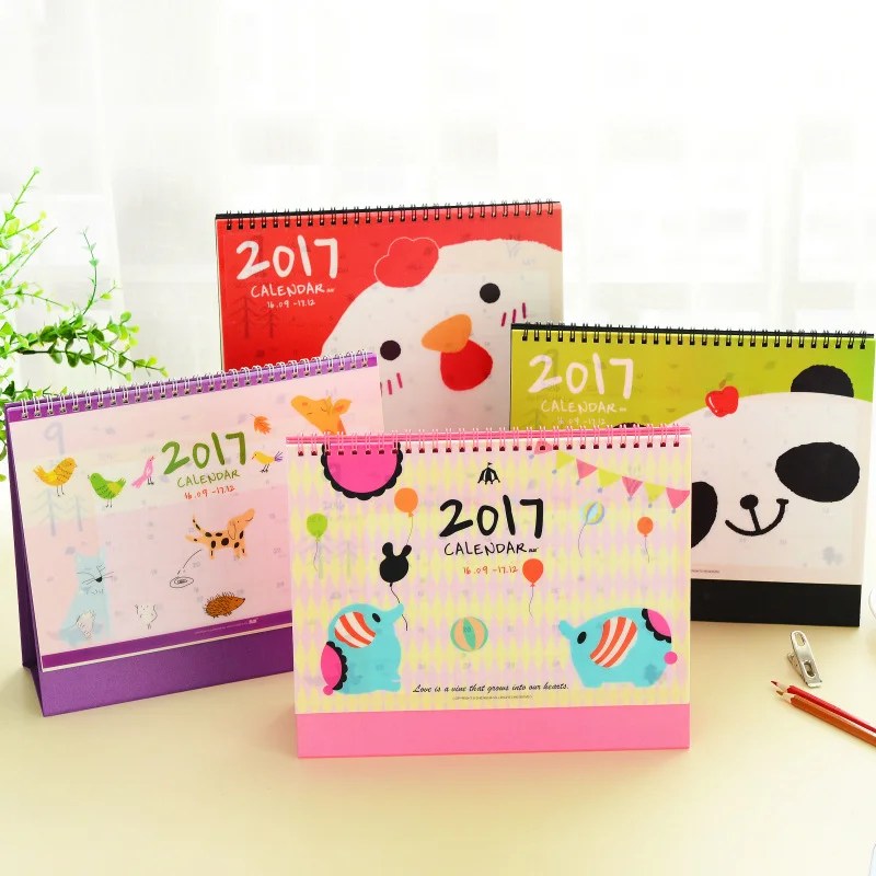 custom printed table calendars PrintCosmo