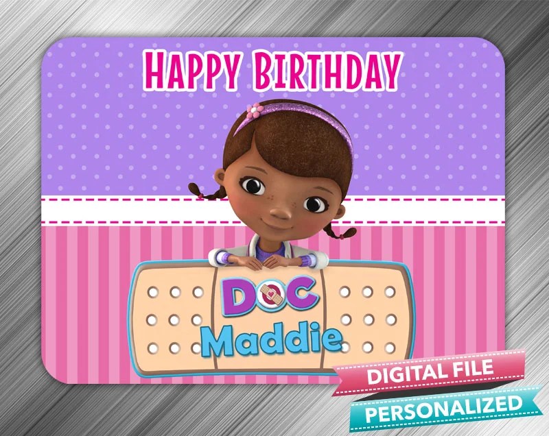 Doc McStuffins Birthday Sign
