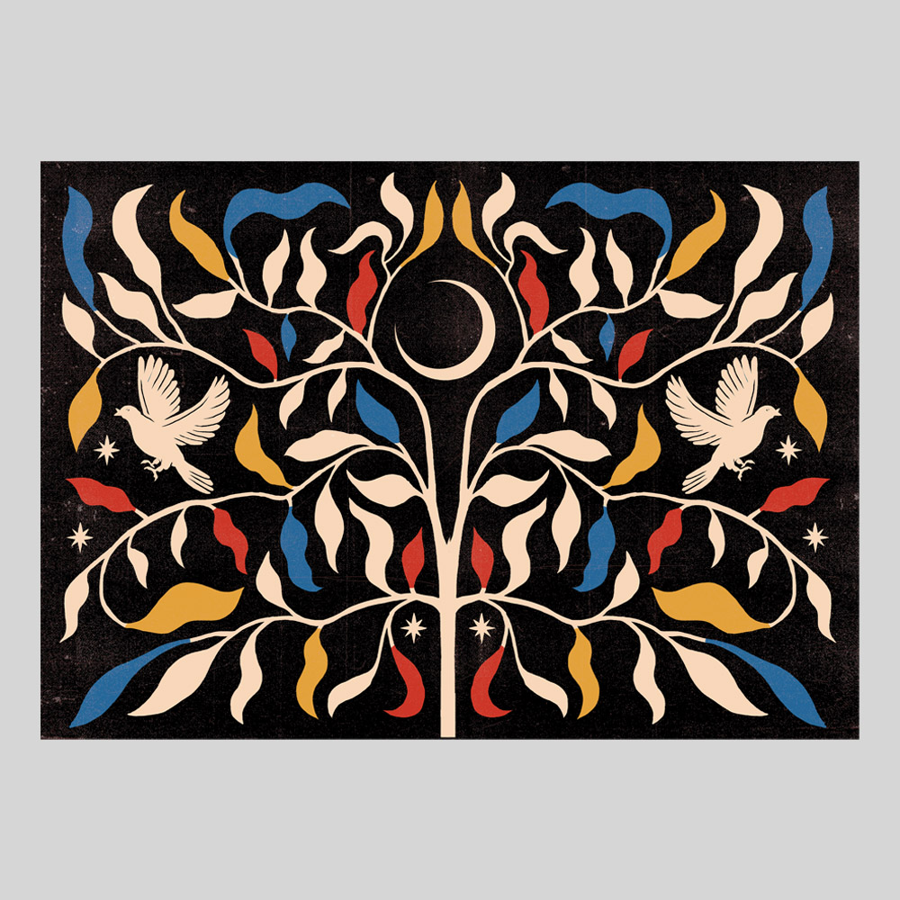 Spring Print Printed Goods