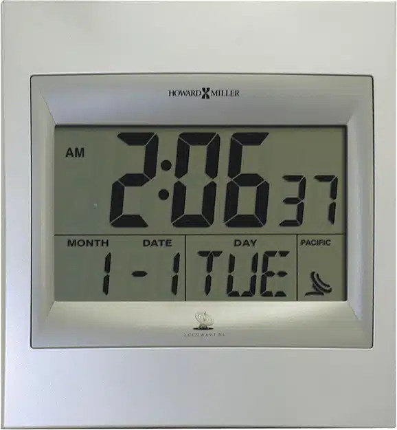 24 Hour Digital Clock Printelect