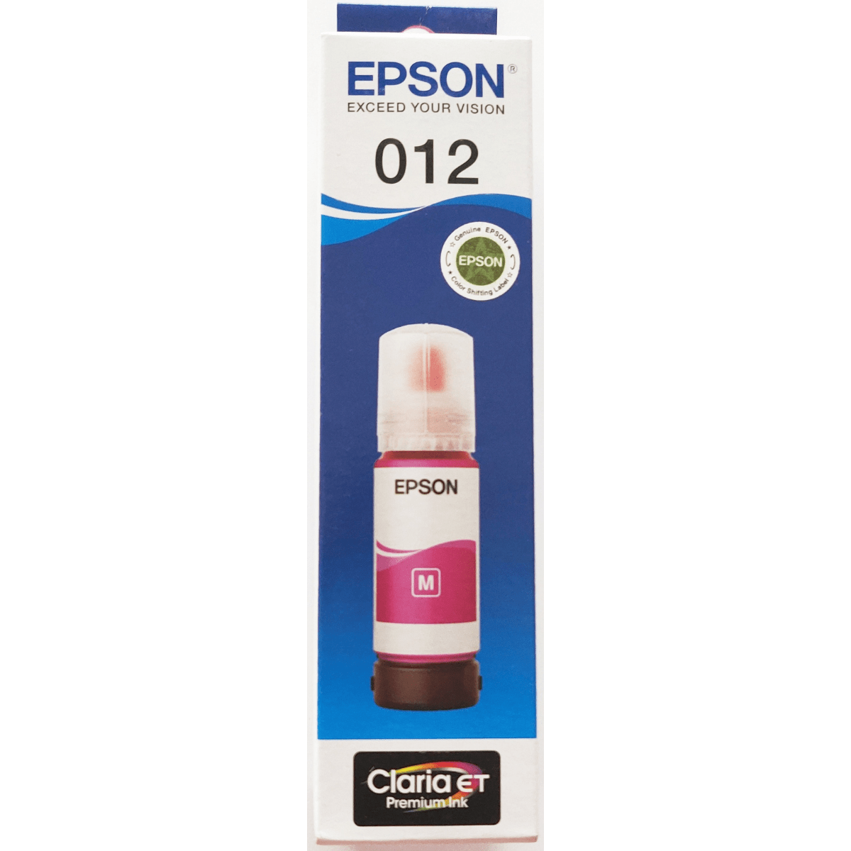 Epson 012 Ecotank Magenta Ink Bottle C13T07K398 For L8180/L8160