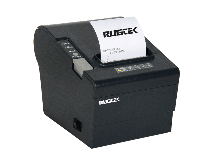 RUGTEK RP80 Thermal Receipt Printer, thermal printer