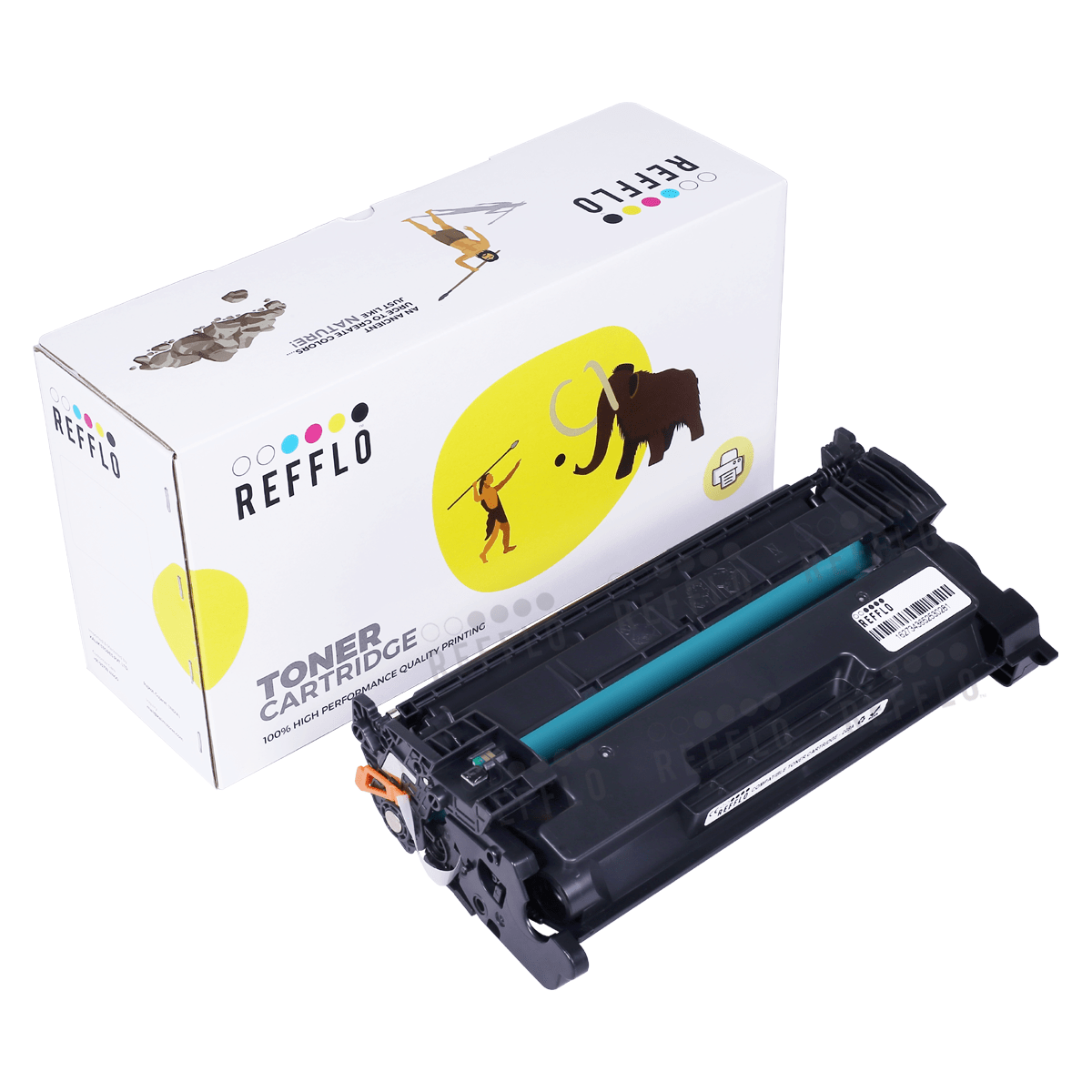 REFFLO HIGH PERFORMANCE COMPATIBLE LASER TONER CARTRIDGE FOR USE AS 80A