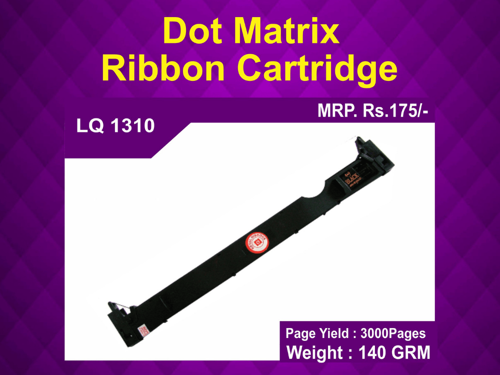 Royal Black Magic Dot Matrix Ribbon Cartridge LQ 1310