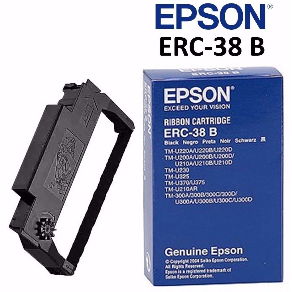 EPSON ERC38B Ribbon Cartridge Product C43S015374