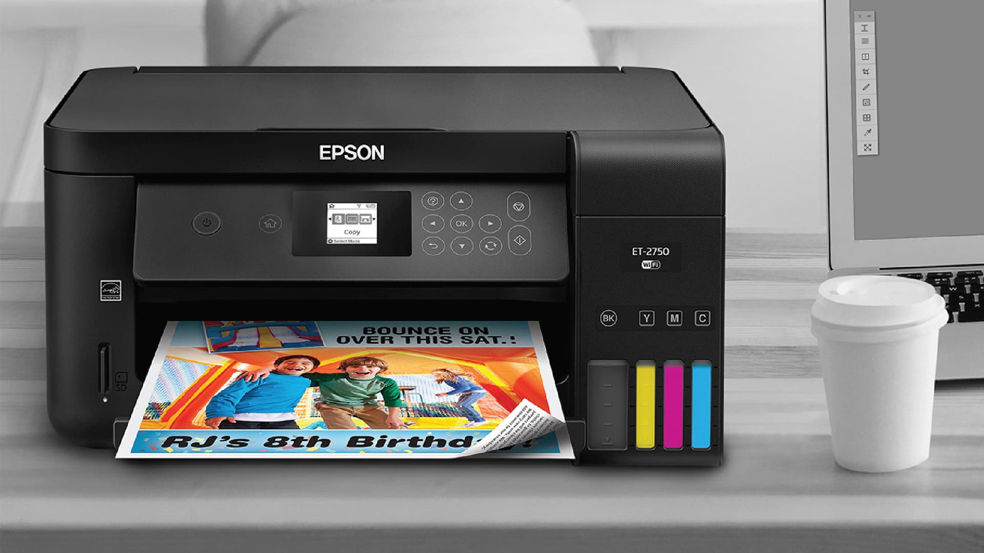 How to clean printer heads on an Epson printer?