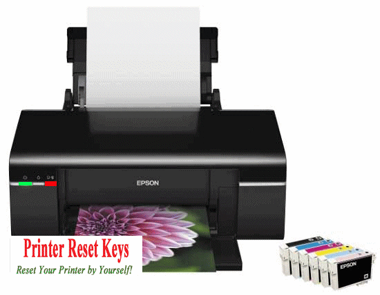 Reset Epson L120 waste ink pads Printer Reset Keys