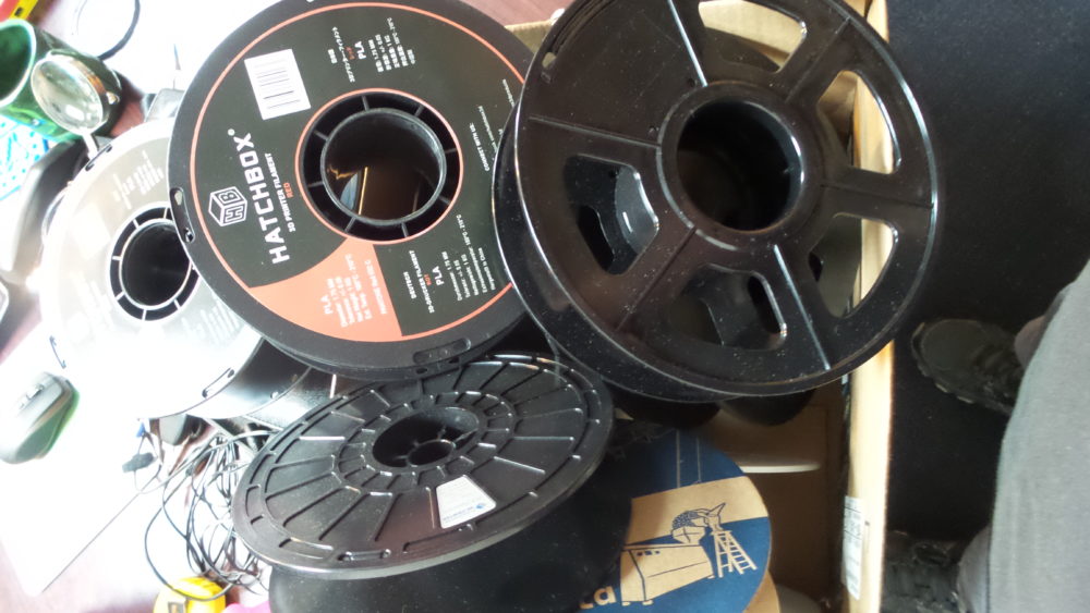 Empty Spool Weight Database Printer Materials