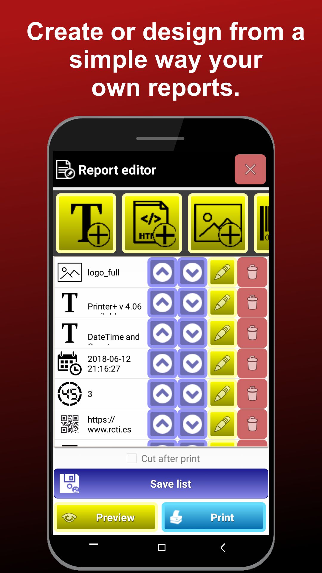 PRINTER PLUS SOFTWARE ANDROID APP