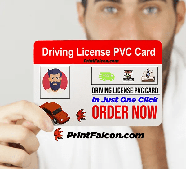 Best Quality Driving Licence PVC Card Printing Service