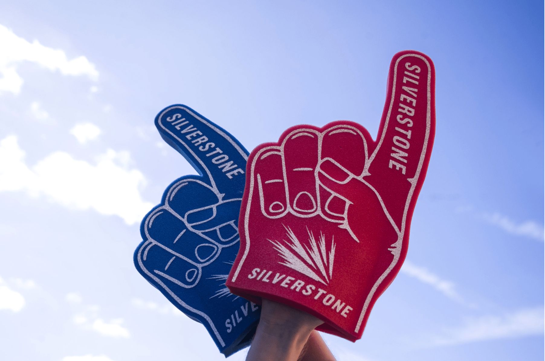 Foam hands, hejarhänder, supporterhand Printforevent