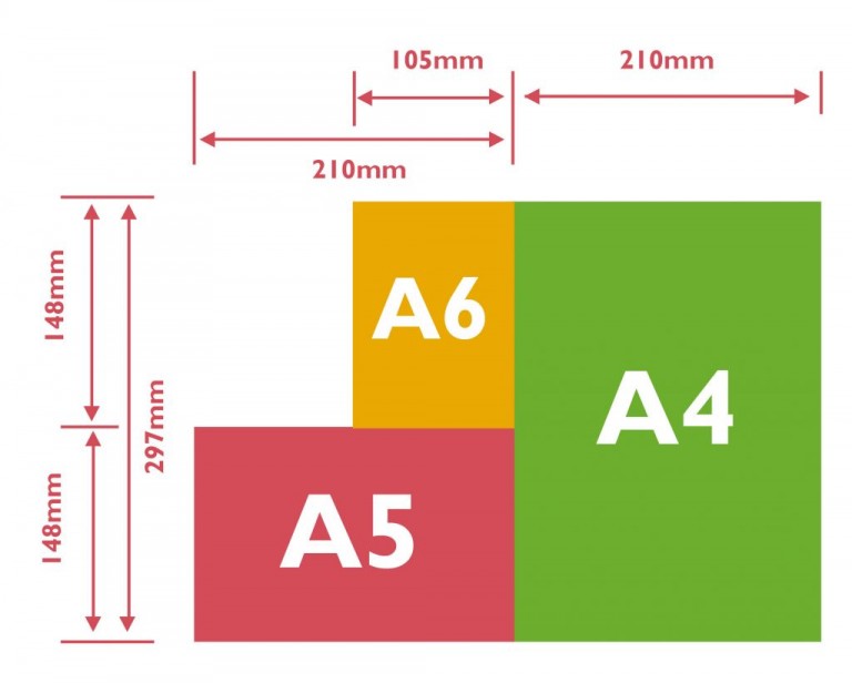 Product Size Guide Print Hut Online Printing Services