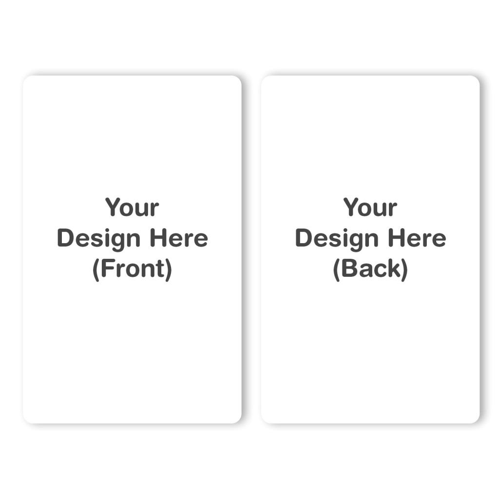 PVC Card Printing (Vertical) Plastic Card Printing Print ID Cards Membership Cards