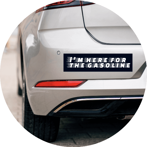 Custom Bumper Stickers 🚗 Car Stickers from 4.48