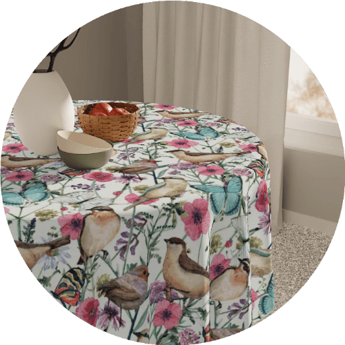Custom Tablecloths | 100% Free