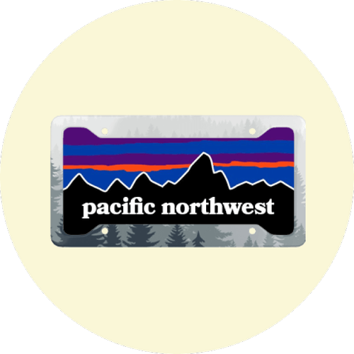 Custom Front License Plate Printify