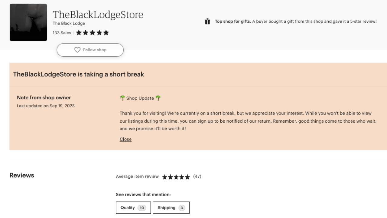 Etsy Vacation Mode Pros, Cons, and Tips for Sellers