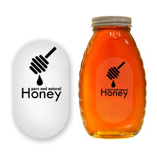 CLEAR LABELS Printing All Over