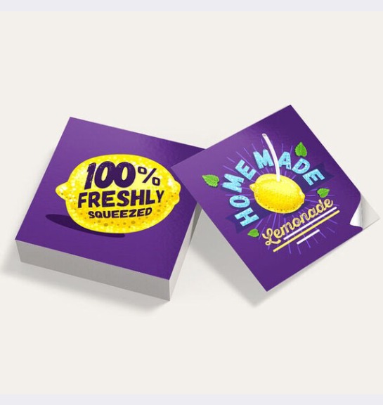 CUT TO SIZE LABELS Printing All Over