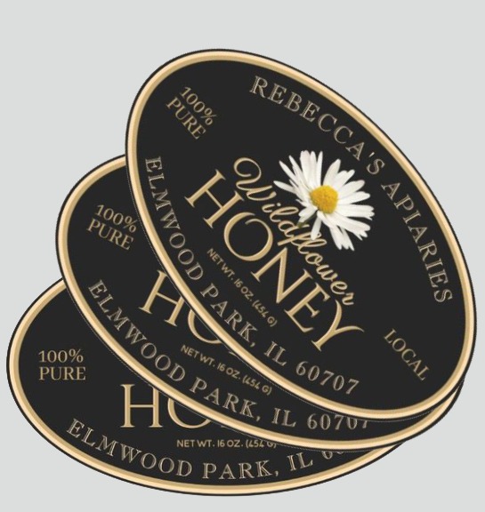 OVAL LABELS Printing All Over