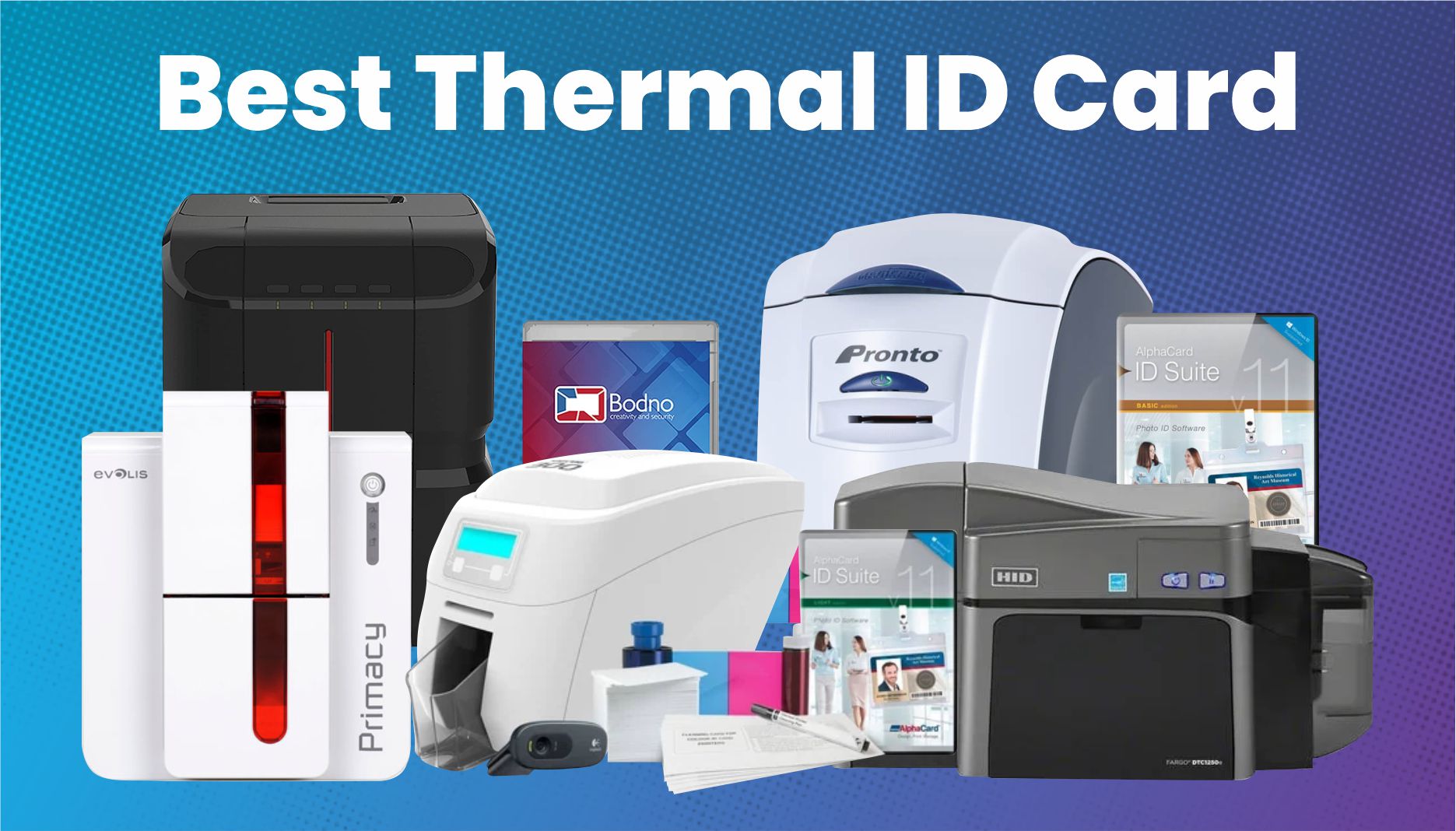 5Best Thermal ID Card Printer 2022, Buy Online