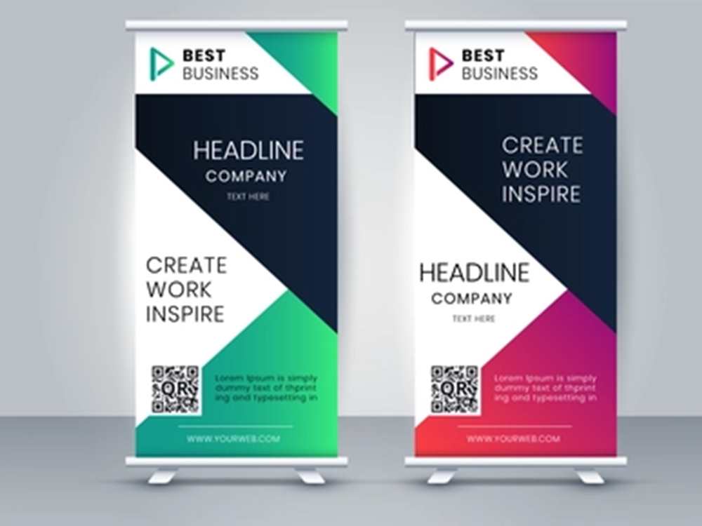 ROLLUP BANNERS Printing Press In Dubai