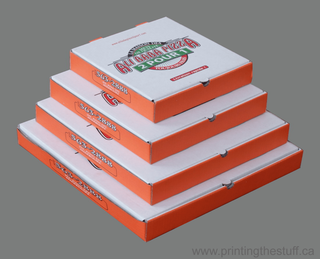 Custom Pizza Boxes Canada No Minimum PrintingTheStuff