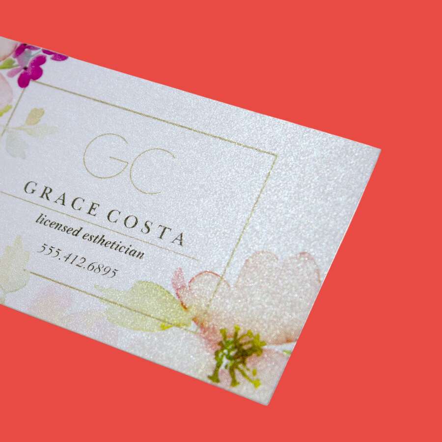 Pearl Business Cards PRINTitGO GREAT PRINT PRODUCTS