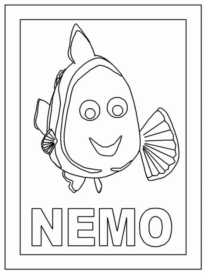 Disegni da colorare Alla ricerca di Nemo stampabile