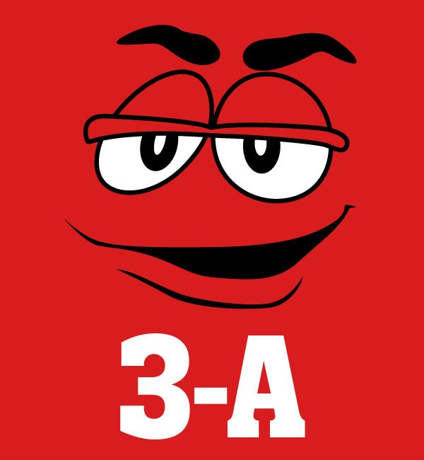 D122：M&M’s風デザイン4 ｜ クラスTシャツ・オリジナルTシャツを早い激安作成プリントメディア