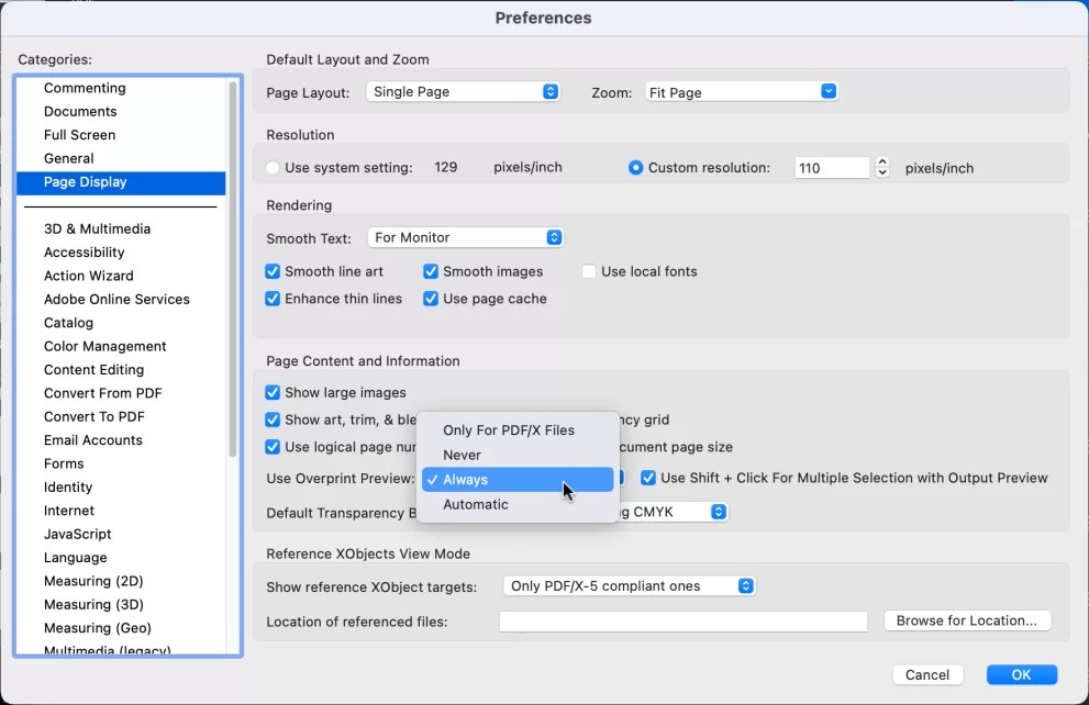 How to view your proof in Adobe Acrobat/Reader PrintNinja