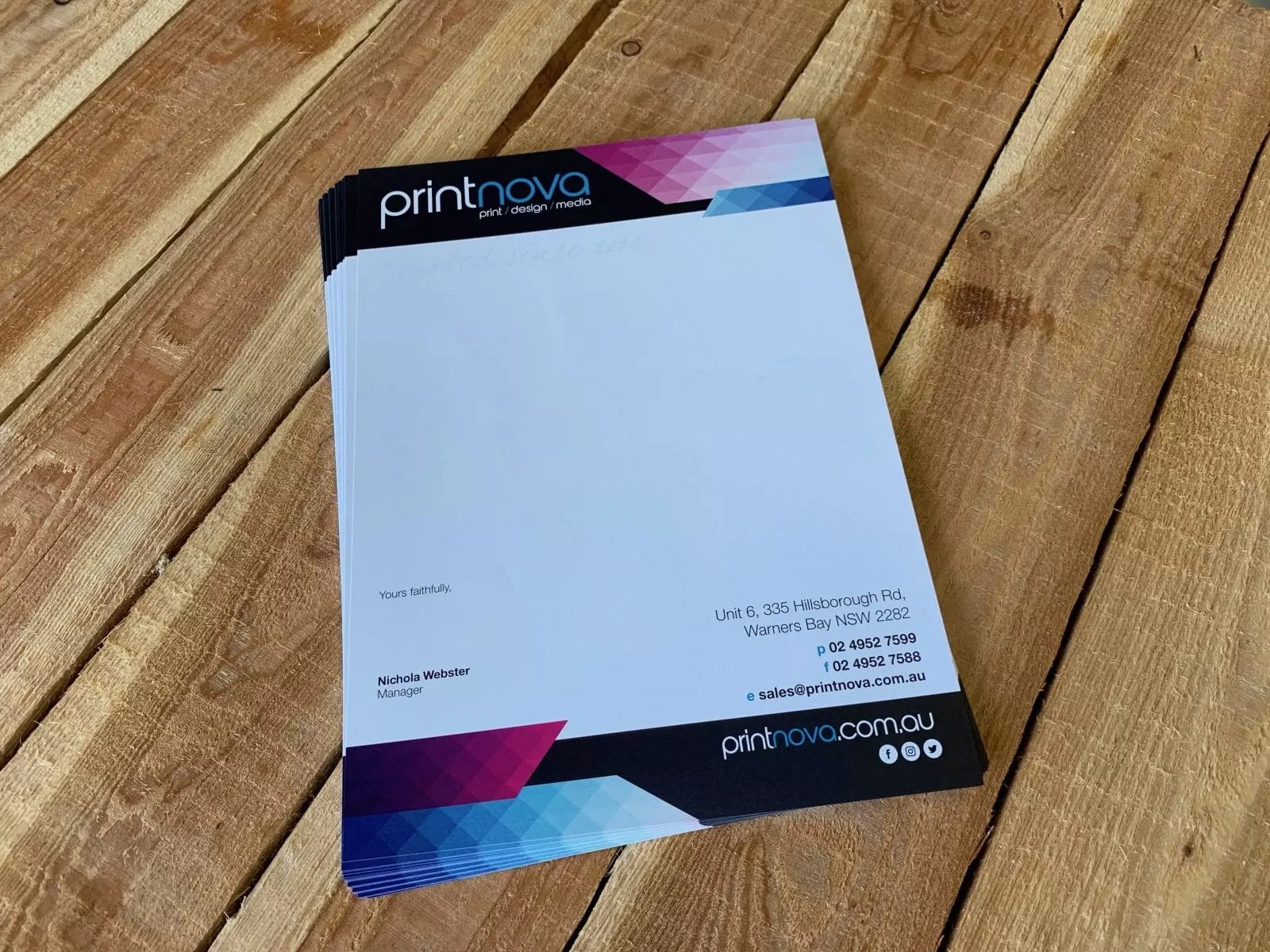 Corporate Printing Newcastle & Lake Macquarie Printnova