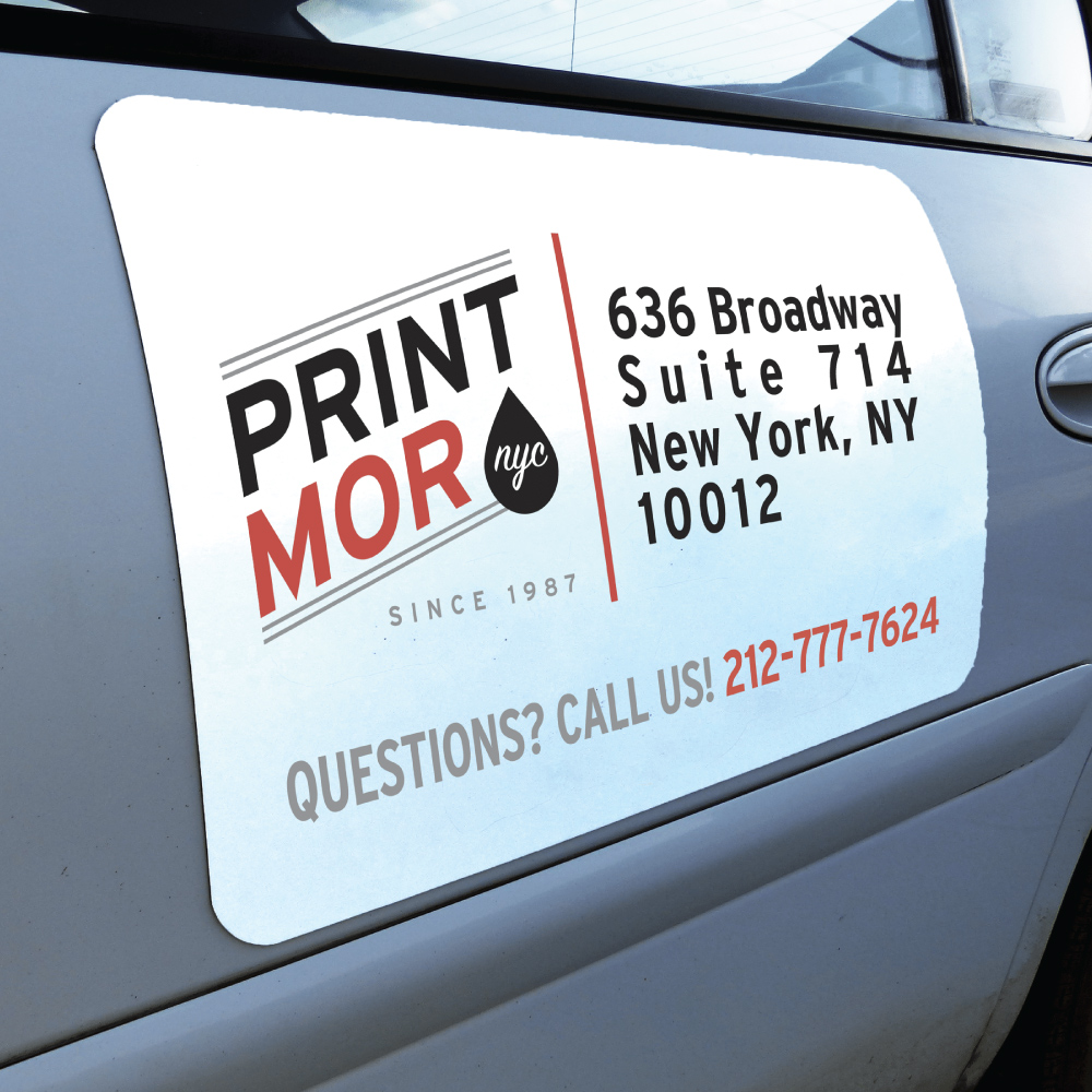 Square Shape Car Magnet - Print Now Usa