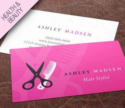 Health & Beauty Business Cards PRINTOGA DESIGN DIGITAL PRINT MARKETING. 226.887.9323
