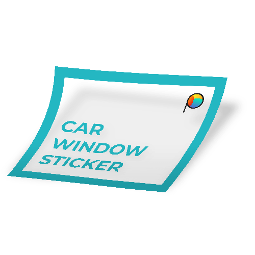 Print Car Window Stickers Online Static Cling Stickers Printoka