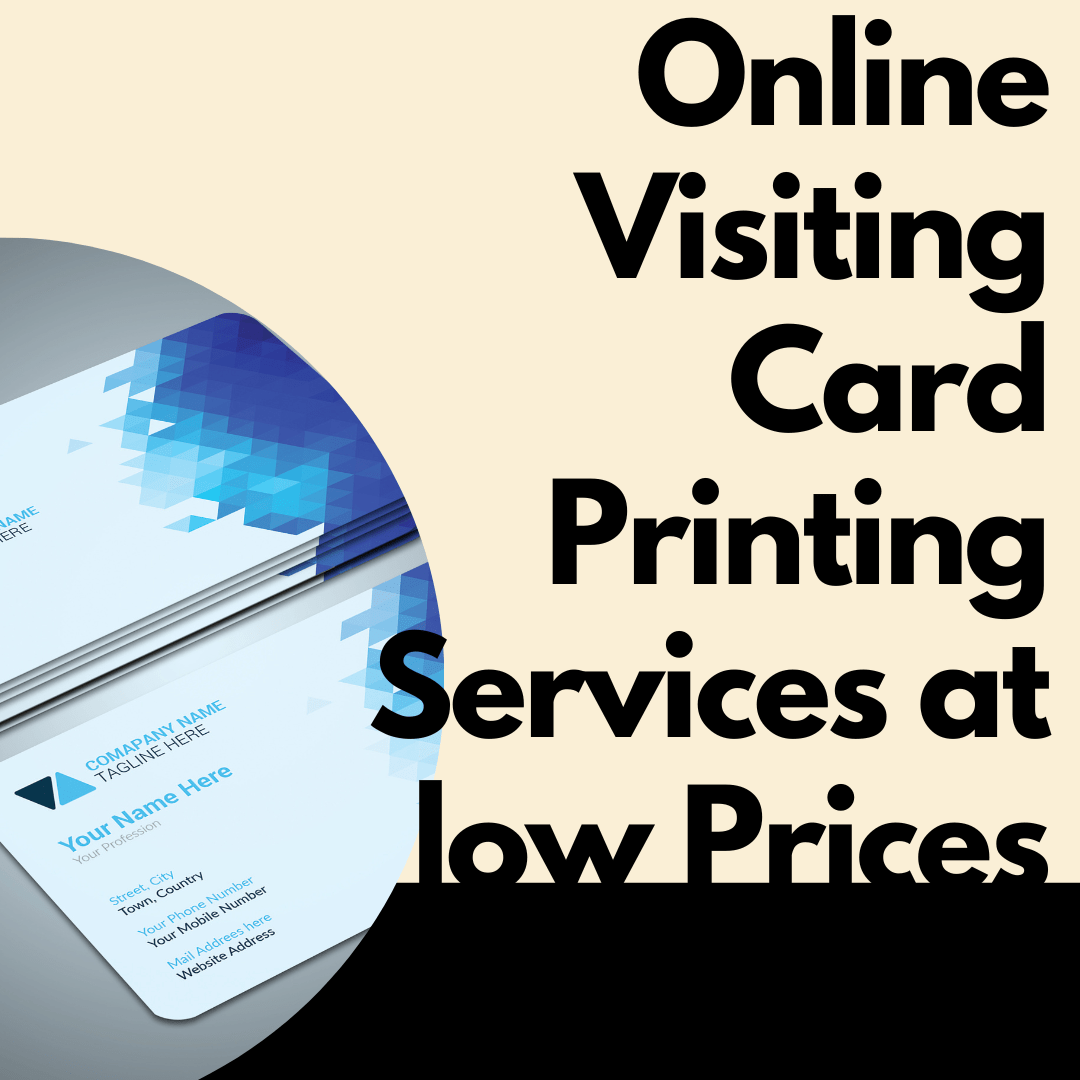 Printonweb Online Visiting Card Printing Services at low Prices