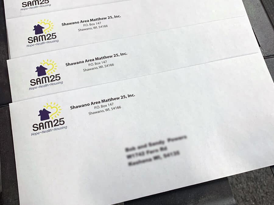 Custom printed envelopes with variable data printing Print Plus 