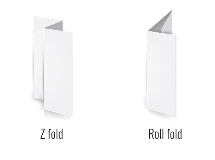 Raised UV Trifold Brochure brochures folding Brisbane