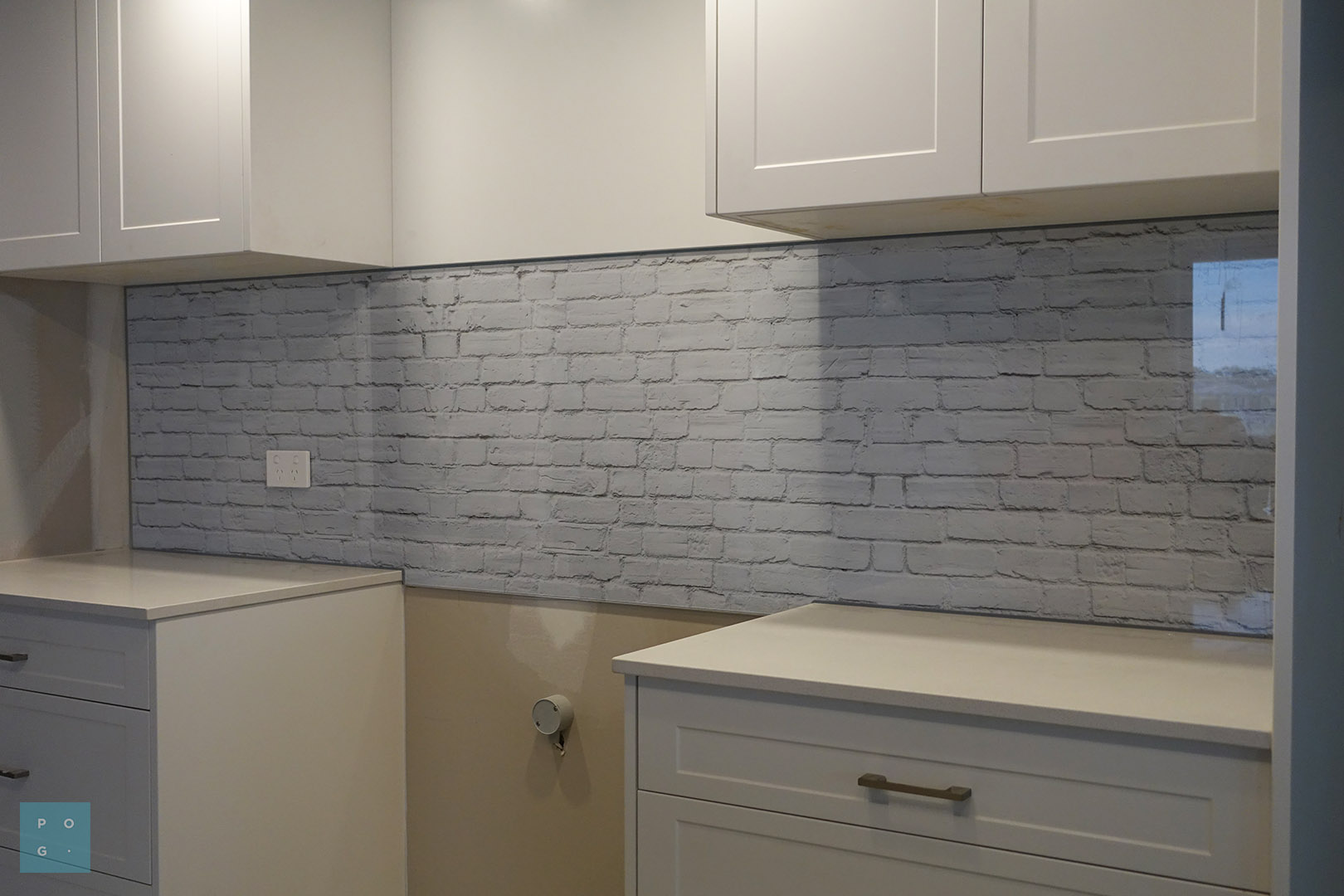 Brick Pattern Splashback