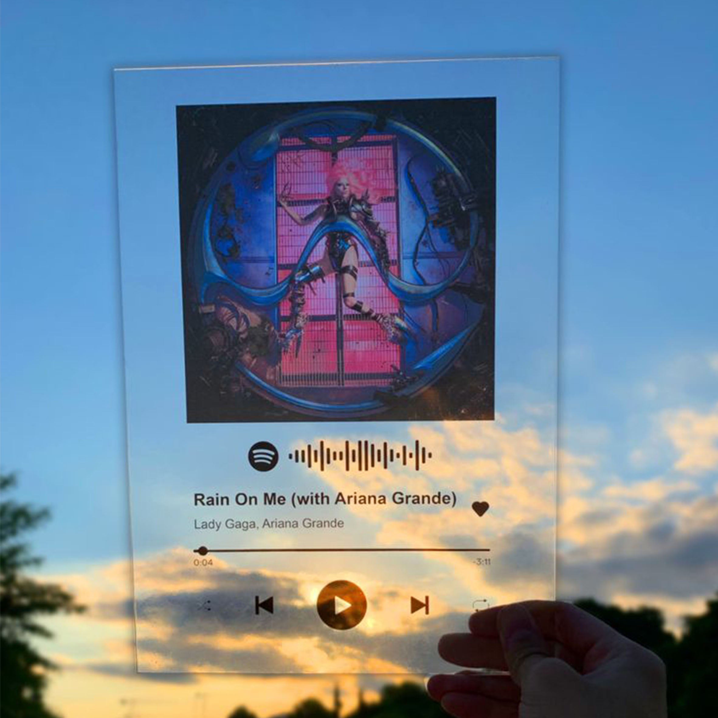 Custom Spotify Acrylic PrintVolution