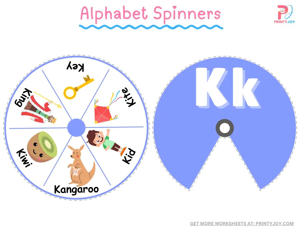 Alphabet Spinners Free Printable Alphabet Spinners Free Printable