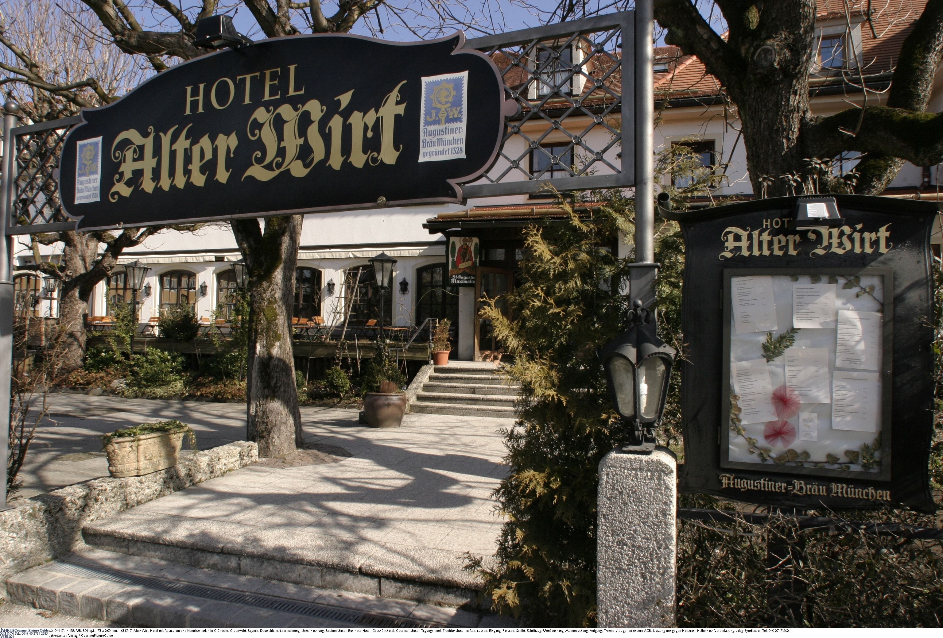 Hotels Alter Wirt, Grünwald München