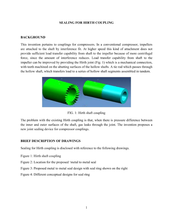Hirth Coupling Drawing