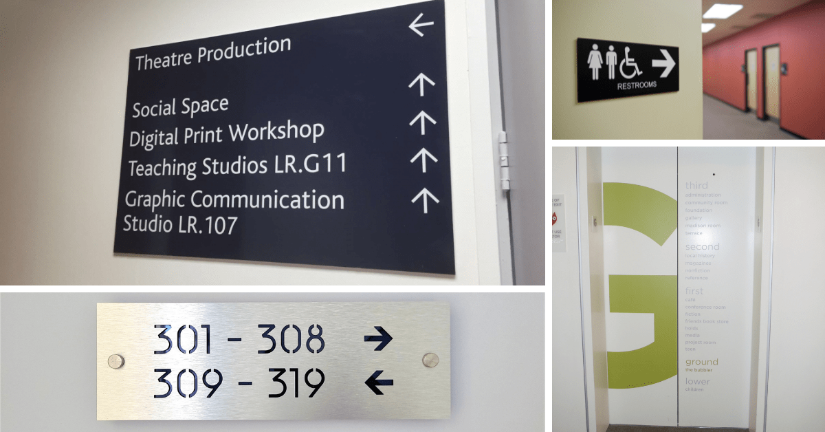 Wayfinding Signage Priority Graphics